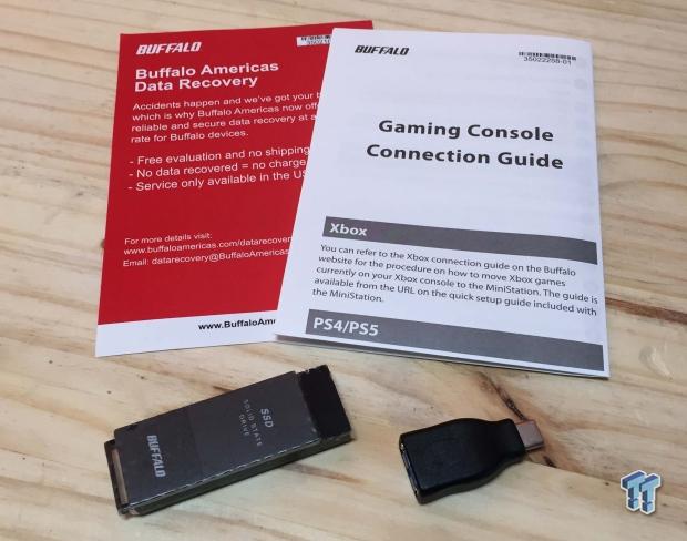 Buffalo Portable SSD-PUT USB-C 500GB Portable SSD Review 06