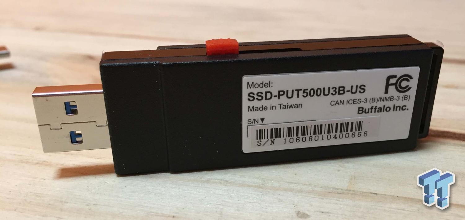 Buffalo lance un SSD 1 To au format dongle (mais pas chez nous)