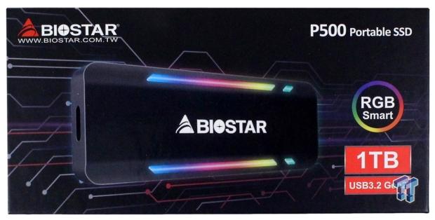 Open Gallery BIOSTAR P500 Portable RGB 1TB SSD Review 03