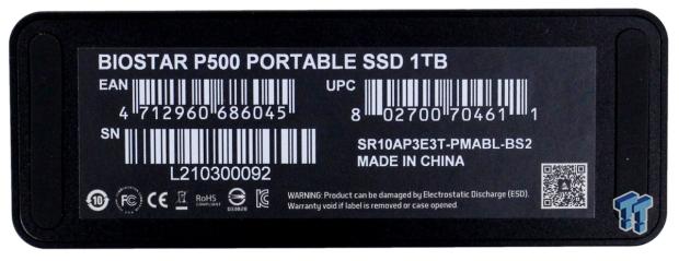 Open Gallery BIOSTAR P500 Portable RGB 1TB SSD Review 06