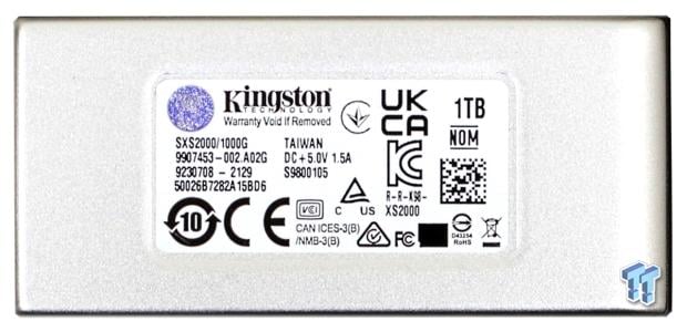 Open Gallery Kingston XS2000 1TB USB 3.2 Gen2 x2 - World's Fastest Native USB SSD 06