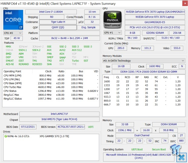 XPG Xenia 15 Gaming Notebook Review 99