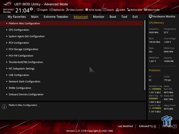 Open Gallery ASUS ROG Maximus XIII Apex Motherboard Review 22