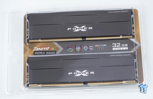 SILICON POWER Zenith RGB 2x8Go DDR4 at