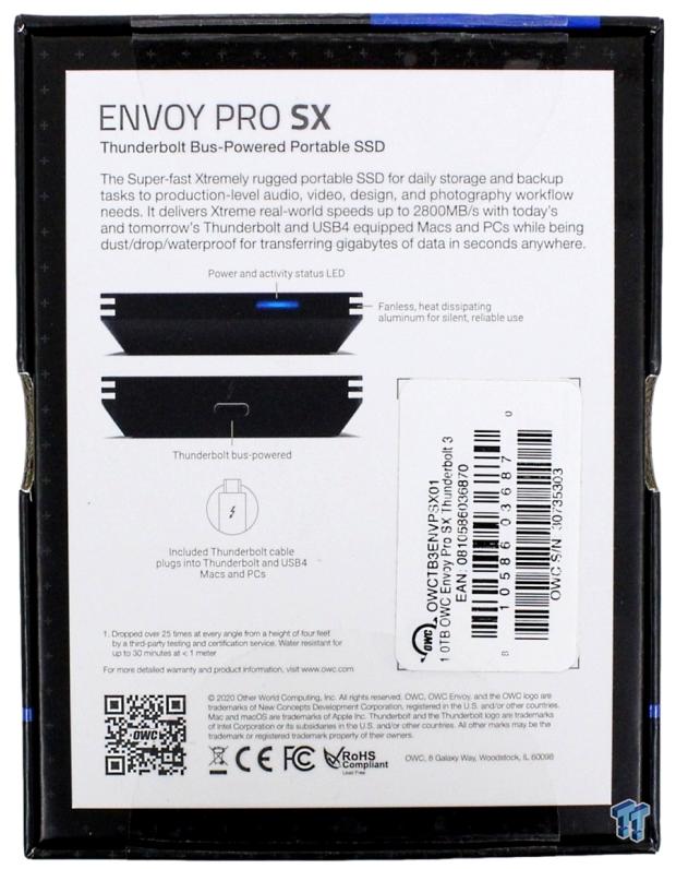 OWC Envoy Pro SX 960GB Portable SSD Review 04 OWC Envoy Pro SX 960GB Portable SSD Review 04