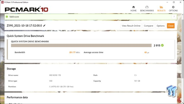 MSI Spatium M390 1TB SSD Review 28