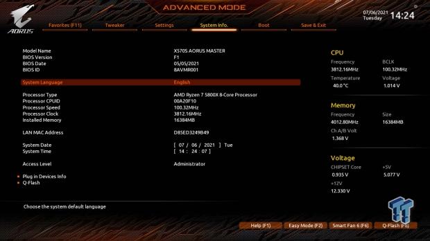 Open Gallery AORUS X570S Master Motherboard Review 29