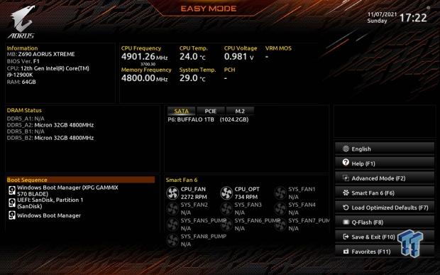 GIGABYTE Z690 AORUS Xtreme Motherboard Review 20 GIGABYTE Z690 AORUS Xtreme Motherboard Review 20