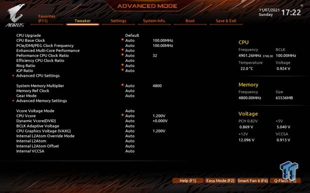 GIGABYTE Z690 AORUS Xtreme Motherboard Review 21 GIGABYTE Z690 AORUS Xtreme Motherboard Review 21