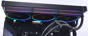 ID-Cooling SPACE LCD SL360 Liquid CPU Cooler Review