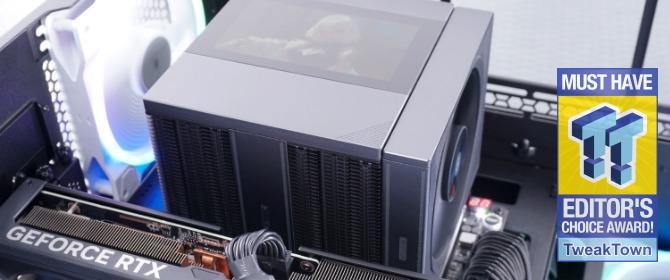PCCooler CPS RZ820 Display Review: a flagship-level CPU air cooler with an LCD screen