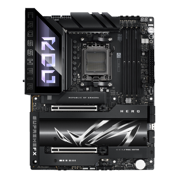 ASUS ROG Crosshair X870E HERO (source: ASUS) ASUS ROG Crosshair X870E HERO (source: ASUS)