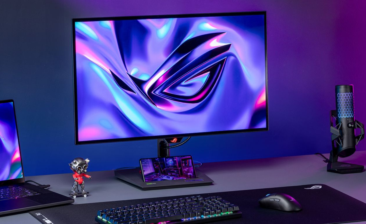 ASUS unveils a world's first OLED gaming monitor at Gamescom