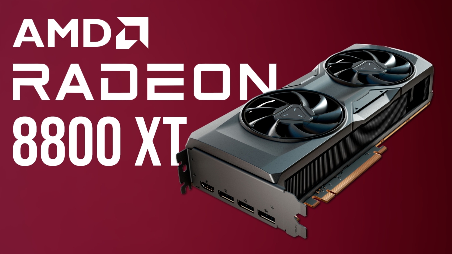 AMD Radeon 8800 XT GPU leak suggests GeForce RTX 4080 performance at half the price