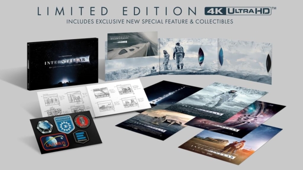 Interstellar 10th Anniversary: back in theaters, in IMAX, new 4K Collector's Edition box set