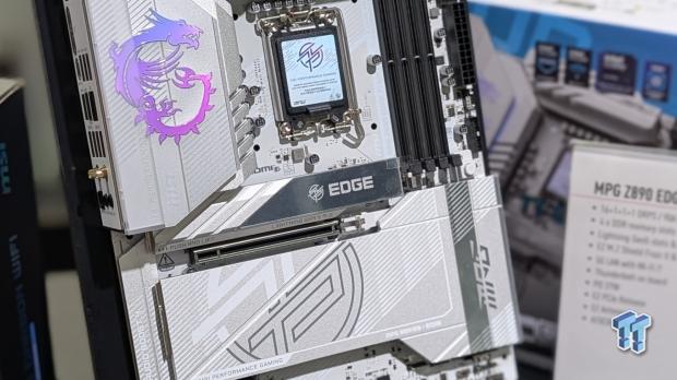 MSI's Z890 motherboards have reinforced aluminum PCIe slots for next-gen graphics cards