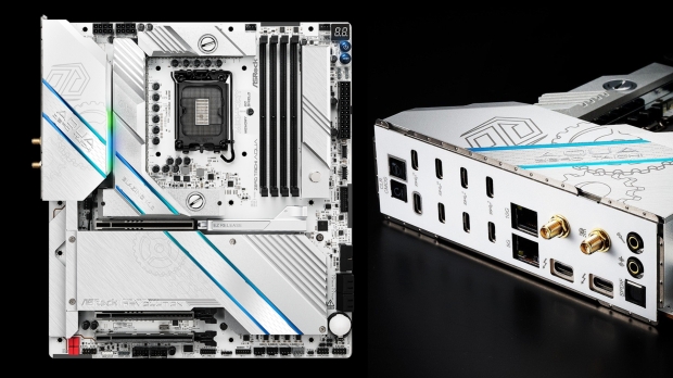 ASRock Z890 Taichi AQUA motherboard - USB-C only, detachable VRM, and M.2 water block