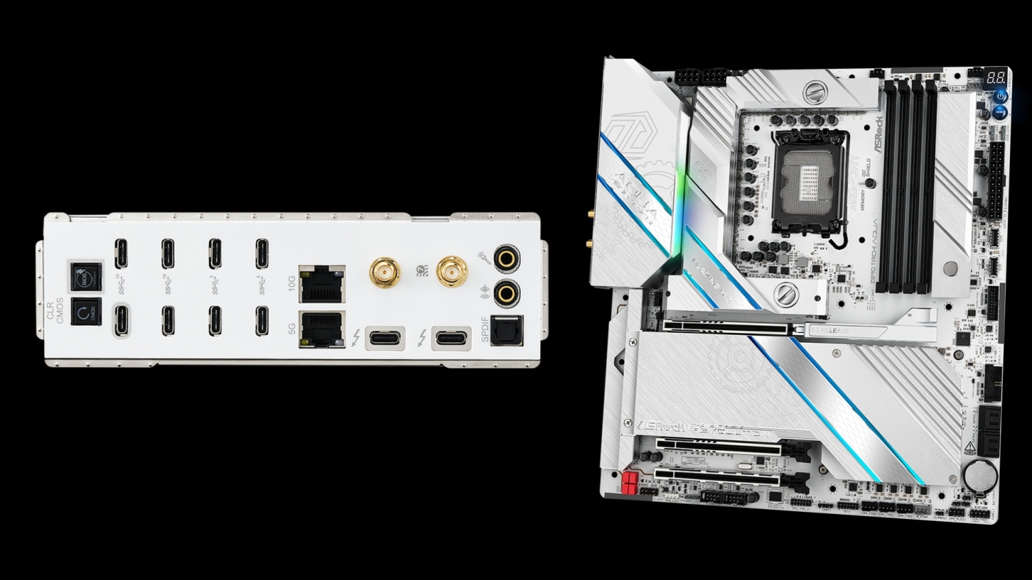 ASRock Z890 Taichi AQUA motherboard - USB-C only, detachable