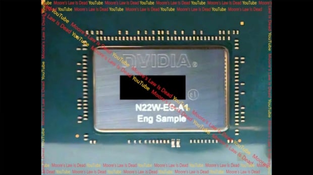 NVIDIA Blackwell GB203 die (source: Moore's Law is Dead)