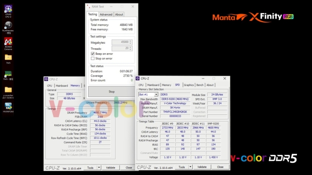 V-Color meluncurkan memori Manta Xfinity CUDIMM: kecepatan hingga DDR5-8800, desain cantik 403