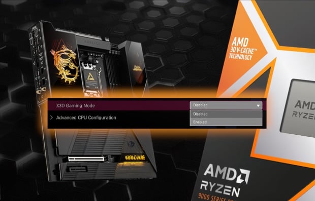 MSI 'X3D Gaming Mode' feature: faster gaming perf with single, dual-CCD Ryzen 3D V-Cache CPUs