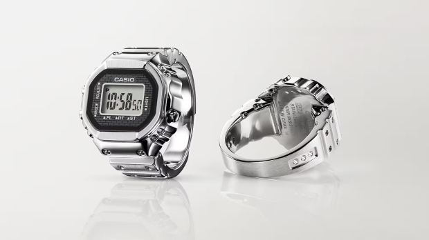 Casio's new smart ring looks like one of its iconic watches from the 1980s