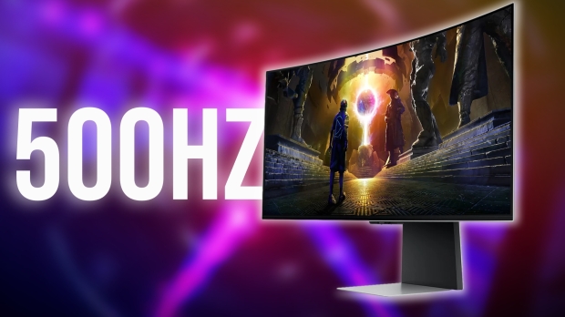 Samsung has a new OLED gaming monitor with a massive 500 Hz refresh rate