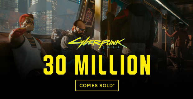 Cyberpunk 2077 reaches 30 million copies sold