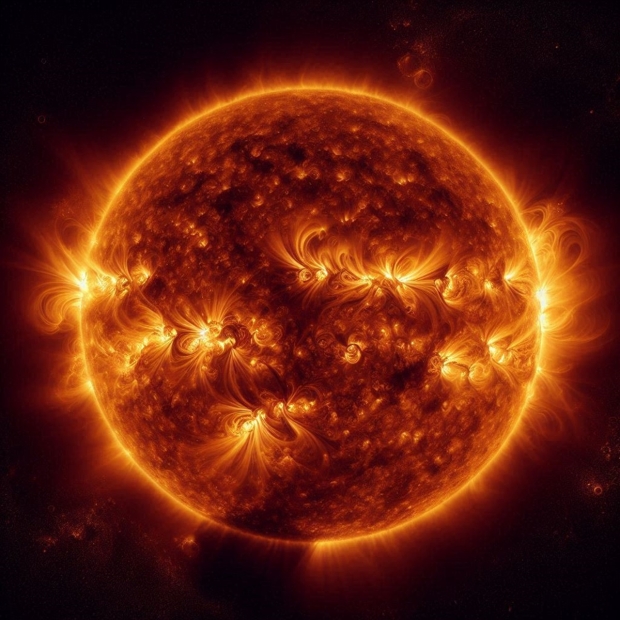 Scientists unveil breathtaking 100 mile per pixel photograph of the Sun