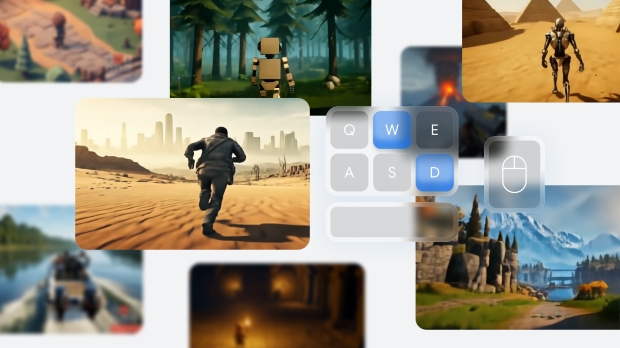 Watch Google's Genie 2 generate playable game worlds, from sci-fi ships to fantasy worlds