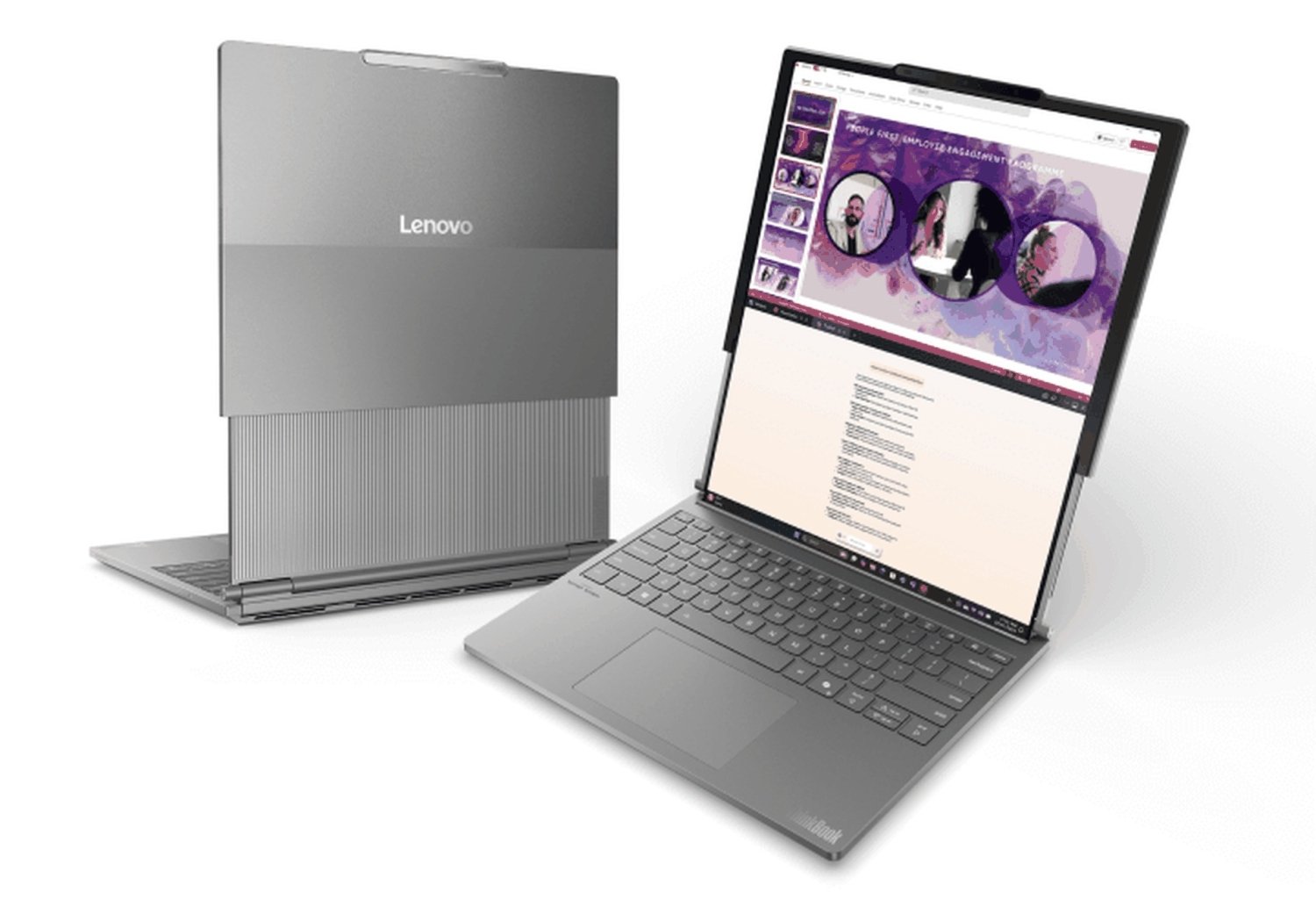 Lenovo's new ThinkBook Plus laptop teased with rollable display, debuts at CES 2025