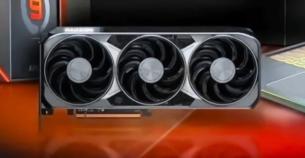 Leaked image of AMD's upcoming Radeon RX 9070 XT GPU.