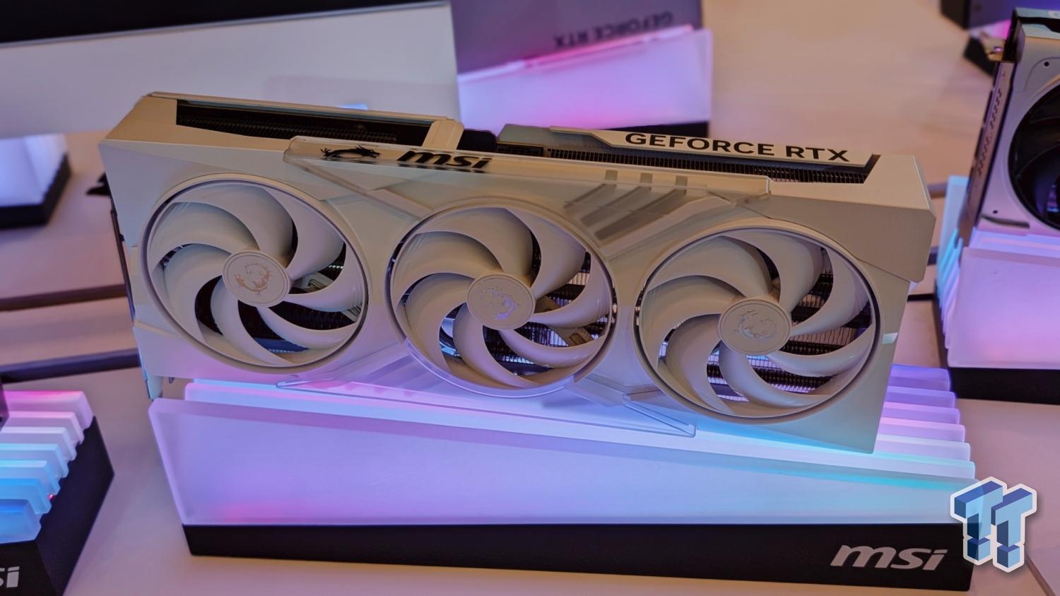 MSI's GeForce RTX 5080 line-up includes the SFF-Ready and brand