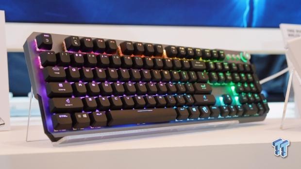 MSI's new STRIKE 600 full-sized mechanical gaming keyboard.