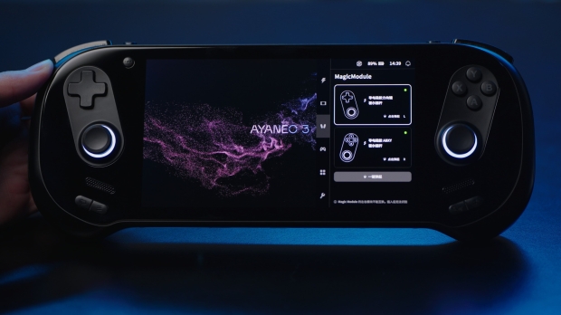 AYANEO 3 flagship handheld: OLED display, AMD Strix Point APU, 64GB RAM, 4TB SSD for $2099