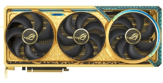 Asus annoys ROG Astral GeForce RTX 5090 Dhahab Edition, stunning in its all -gold aesthetics 12