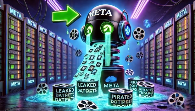 Meta accused of downloading torrents of 81.7TB of pirated books to train its Llama AI models