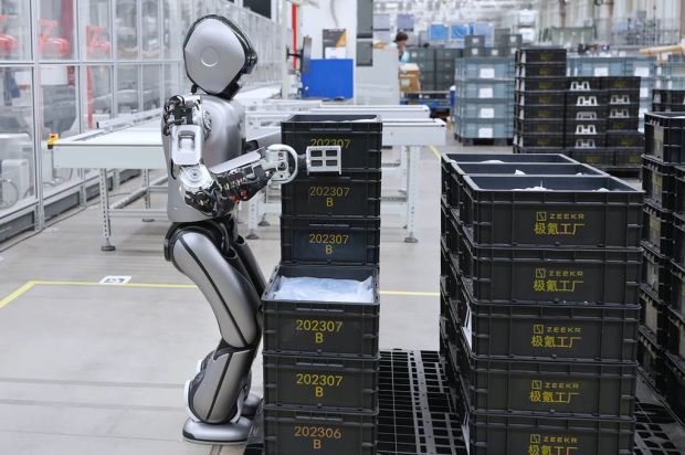 Walker S Lite, a humanoid robot developed by UBTech (Credit: Getty Images)