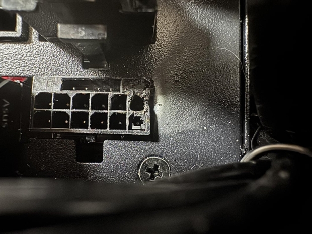 GeForce RTX 5090 Founders Edition: first melted power connector, third-party cable blamed
