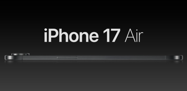 iPhone 17 Air shown off in all its thin glory in new render video