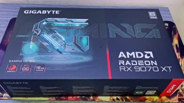GIGABYTE Radeon RX 9070 XT already purchased, unboxed, and up for sale for $1600