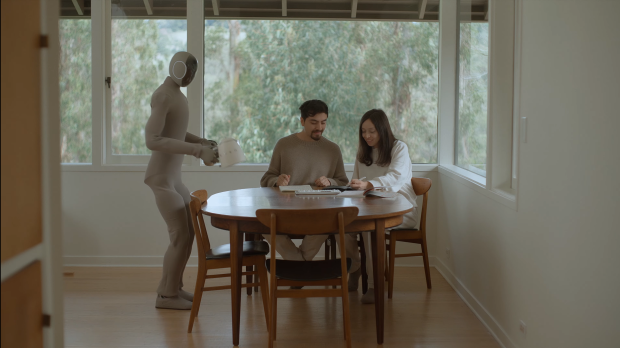 NEO Gamma provides a glimpse at life with a humanoid robot assistant