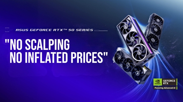 ASUS gives gamers in the US a fair chance to purchase a GeForce RTX 5080 or RTX 5090