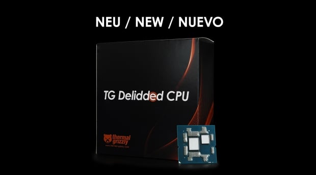 Thermal Grizzly now selling delidded Ryzen 9 9800X3D CPUs, warranty covers heavy overclocking