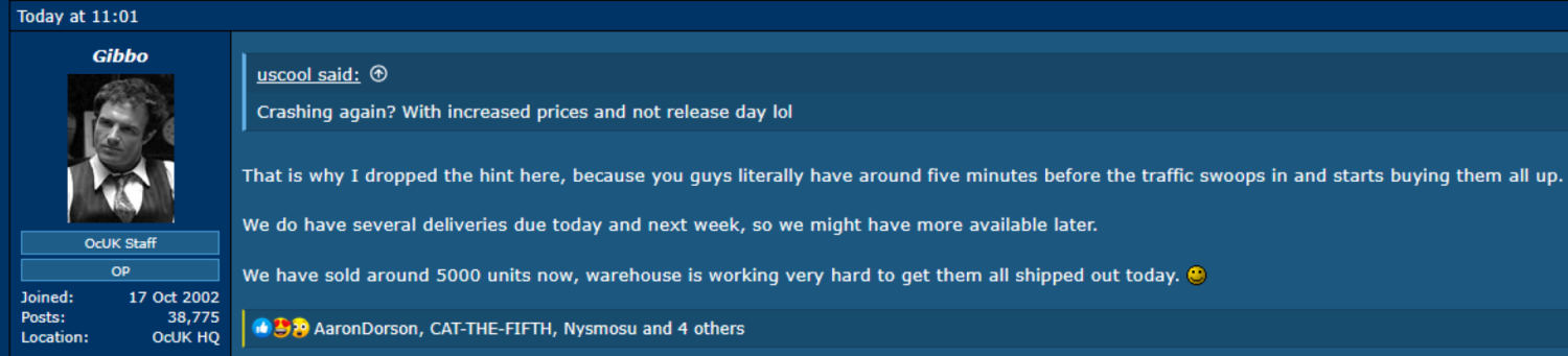 Overclockers UK sold 5000 units of AMD's new Radeon RX 9070 series ...