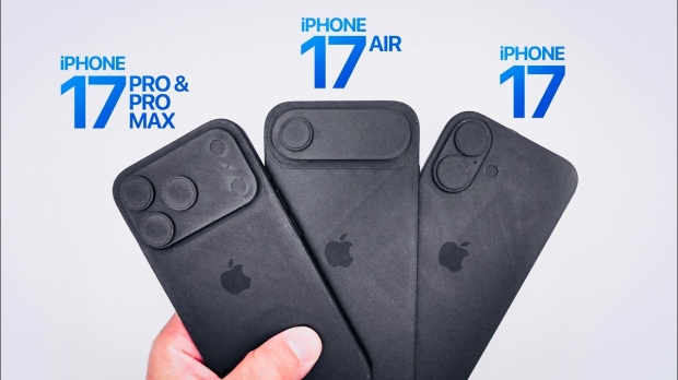 First look at Apple's new iPhone 17 line-up redesign with dummy units