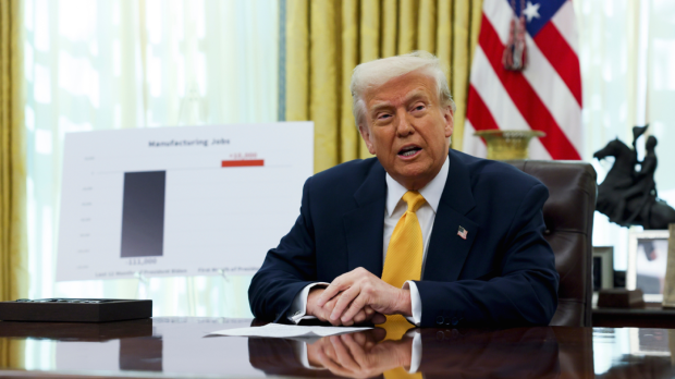 President Trump says US chip business was stolen from USA by Taiwan, blames former presidents