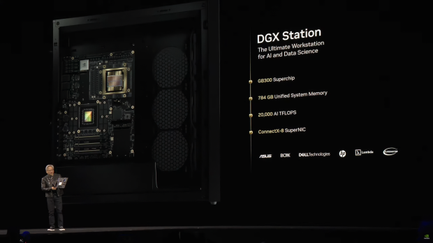 NVIDIA DGX Spark, DGX Station: desktop AI PC with datacenter-class Blackwell GPU for AI users 89