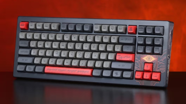Channel the Dark Lord with these new Drop + The Lord of the Rings Black Speech keyboards 2