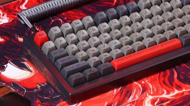Channel the Dark Lord with these new Drop + The Lord of the Rings Black Speech keyboards 5